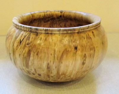 Spalted bowl by Pat Hughes